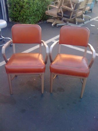 Tanker Arm Chairs (Rust)